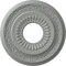 Ekena Millwork Lauren Ceiling Medallion (Fits Canopies up to 6 1/4"), 20 5/8"OD x 6 1/4"ID x 1 3/8"P, Primed White CM20LN - alternate 1